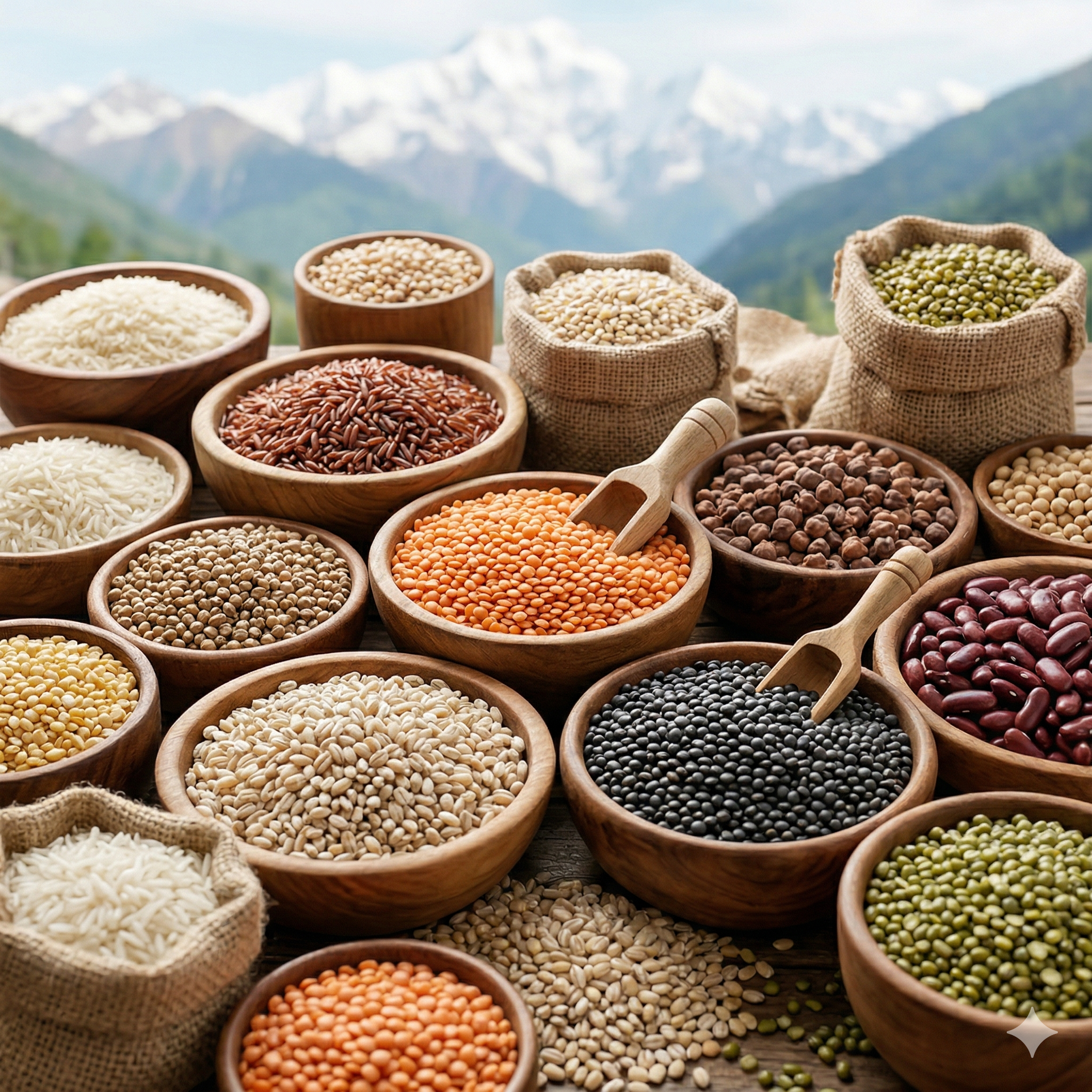 Himalayan Grains & Pulses