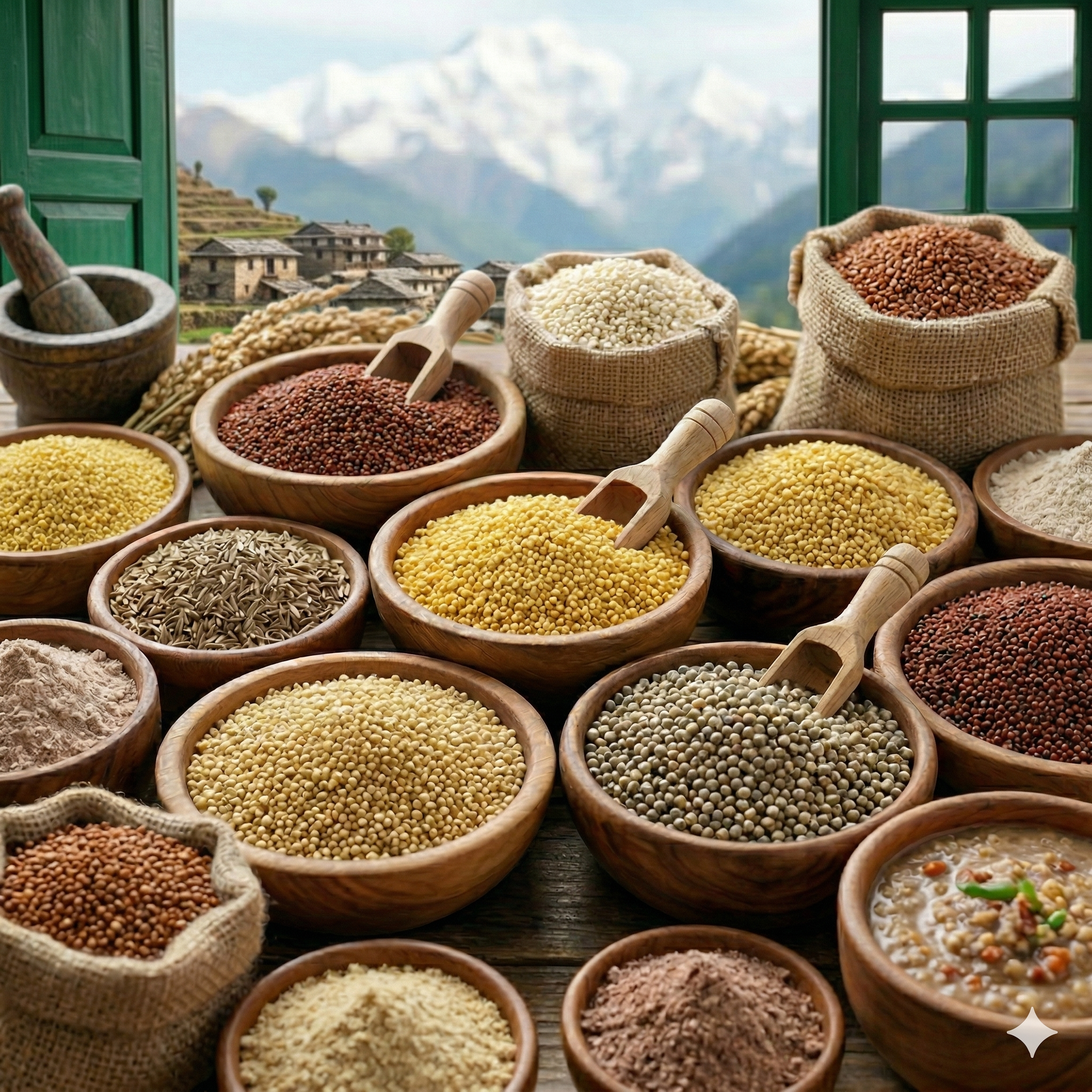 Himalayan Desi Millets